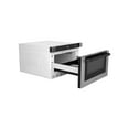 thumbnail image 3 of ZLINE Autograph Edition 24" 1.2 cu. ft. Built-in Microwave Drawer with a Traditional Handle in Stainless Steel and Matte Black Accents, 3 of 4