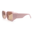 thumbnail image 6 of Retro Octagonal Dimensional Plastic Thick Temple Fashion Sunglasses Black - Brown, 6 of 8