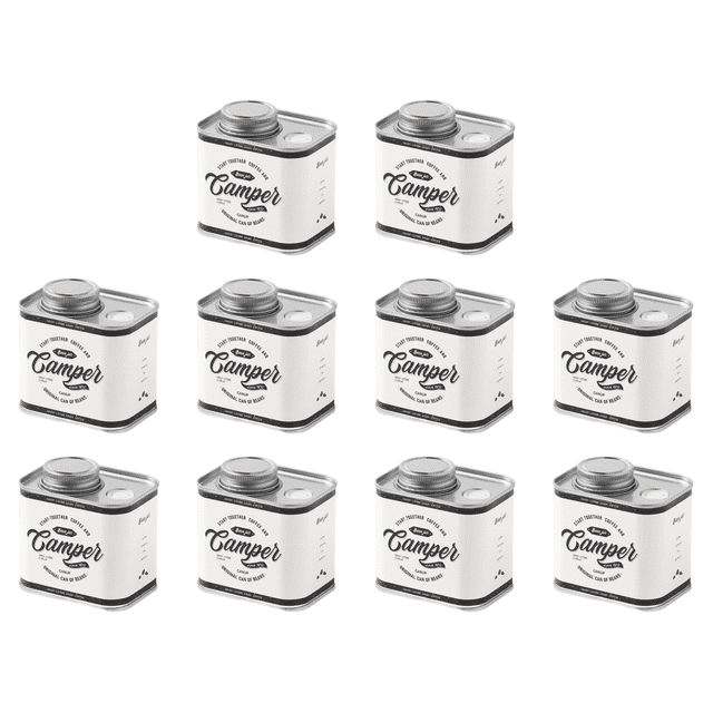 Frijol hermético 150g latas contenedor frescura preservación café blanco