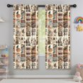 thumbnail image 5 of Blackout Kids Curtains,Vintage Halloween Poster Pattern Childrens Insulated Curtains Set Of 2,Bedroom Essentials,Toddler Room Decor 42"x63", 5 of 5