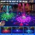 thumbnail image 3 of Altavoz Bluetooth para piscina KingSom 3 en 1 con fuente de luz, 3 of 8