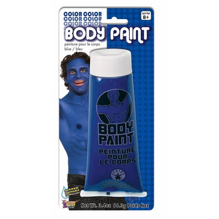 Cream Halloween Makeup - Washable Body Paint 3.4oz Blue