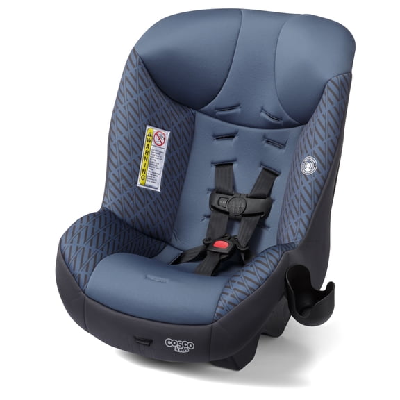Cosco Kids Scenera Extend Infant & Toddler Convertible Car Seat, Columns, Blue