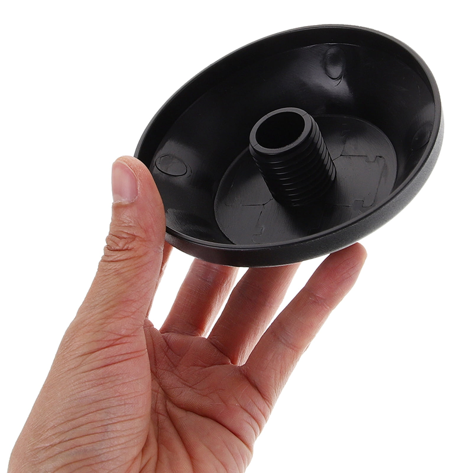 OUNONA 3-Pack Universal Black Plastic Replacement Tips for Patio Umbrella Stands, and Easy to Install