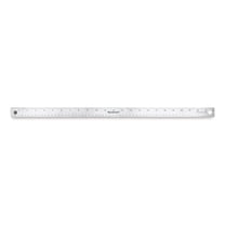 Westcott Flexible Stainless Steel Ruler - 24", Flexible