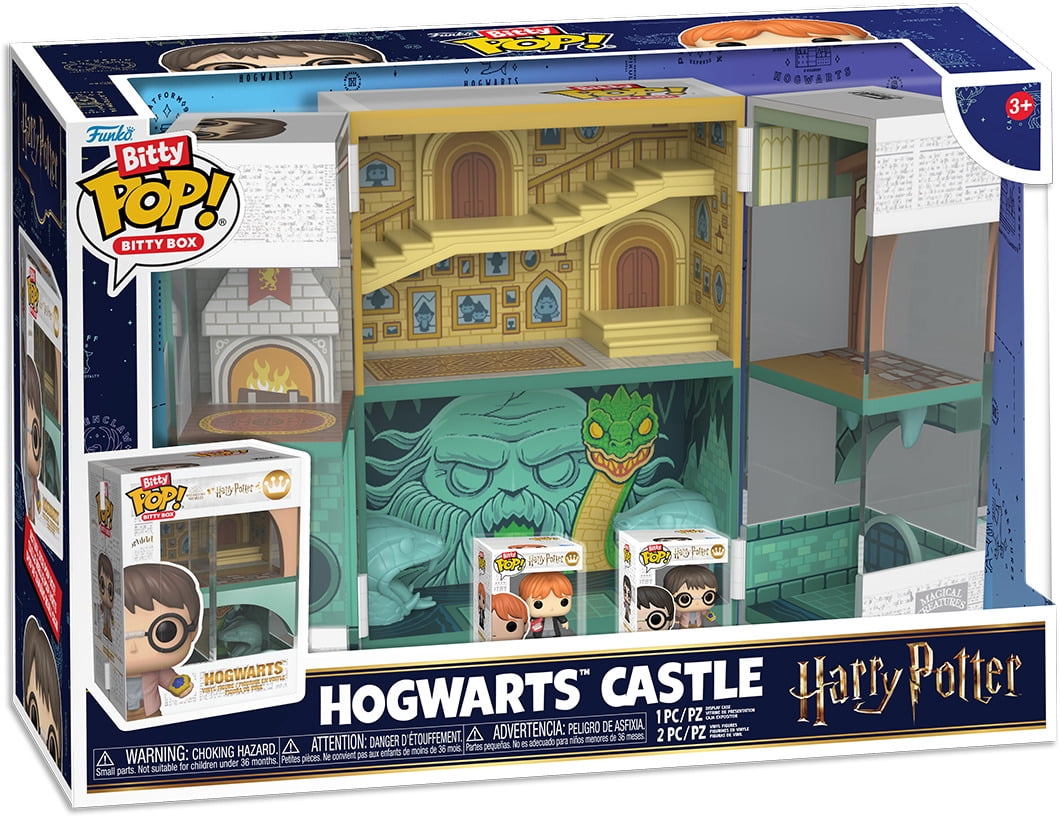 Funko Bitty POP! Box: Harry Potter - Hogwarts with Harry and Ron Collectible Vinyl Mini Figure