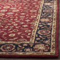 thumbnail image 4 of Safavieh Heritage 2'3" X 10' Hand Tufted Wool Pile Rug in Red and Navy, 4 of 4