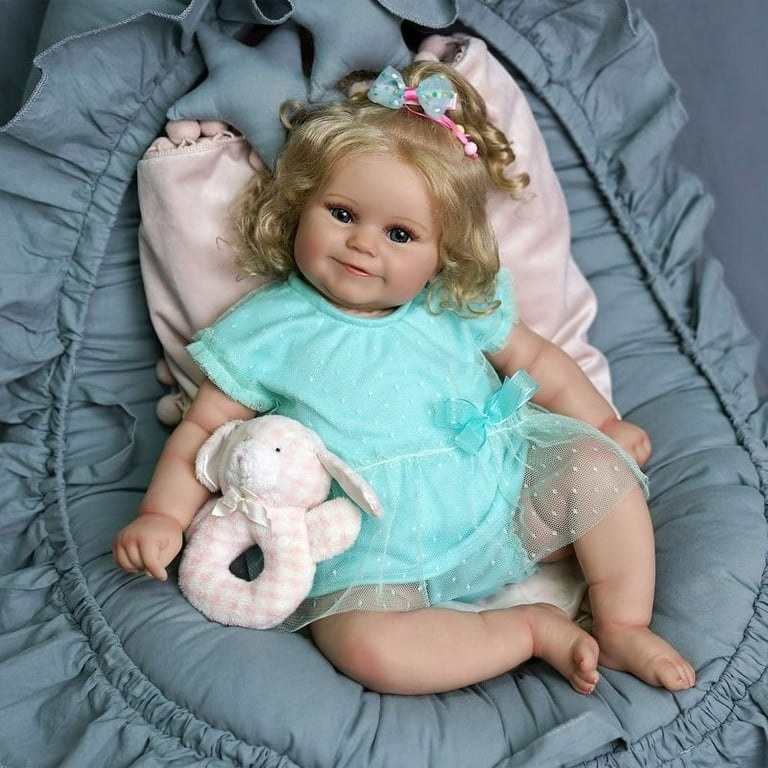  JIZHI Lifelike Reborn Baby Dolls - 20Inch-Real Baby Feeling  Realistic-Newborn Baby Dolls Adorable Smiling Real Life Baby Dolls with  Gift Box for Kids Age 3+ : Toys & Games