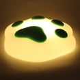 thumbnail image 4 of 0,45 W silicona innovadora dibujos animados fuente de alimentación USB chica romántica LED luz nocturna dormitorio sala de estar lámpara de noche verde, 4 of 8