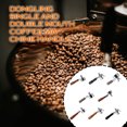 thumbnail image 3 of Bewildely Mango para máquina de café, portafiltro antideslizante de boca única, 51mm, herramienta para hacer polvo de tres orejas, accesorios de agarre Juegos de servir café y té Tipo 2 Bewildely HA064522-02, 3 of 6