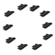 thumbnail image 1 of 10/12 piezas de clips para lona resistentes y resistentes al viento, abrazaderas para toldo, pinzas para tienda de campaña, para acampar Clips de 10 piezas, 1 of 9