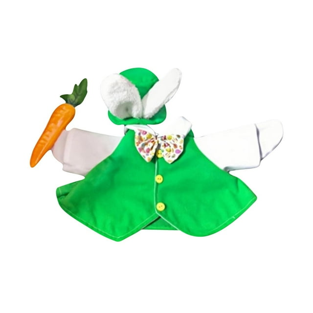 Easter Goose Vest Holiday Apparel Funny Pet Clothing For Dogs And Cats With Green Design