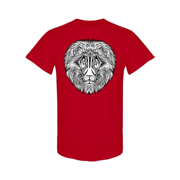 African Lion T-Shirt Men -Image by Shutterstock, Male Small