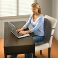 thumbnail image 2 of Homedics Comfort Deluxe Portable Seat Cushion Massager with Heat, Integrated Control, Invigorating Vibration for Back, 2 of 9