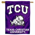 thumbnail image 2 of Texas Christian Horned Frogs House Flag Banner, 2 of 4