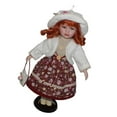 thumbnail image 1 of Muñeca de porcelana victoriana Baoblaze 16 Pulgadas Colecciones de Exhibición de Madera, 1 of 7