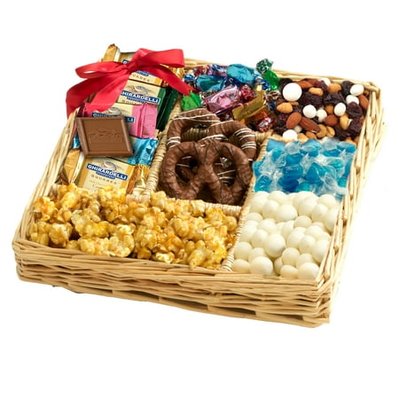 Broadway Basketeers Chocolate & Nut Mothers Day Gift Basket