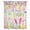 Multicolor, variant on Happy Easter Sheer Curtains 54 Inches Long, Spring Watercolor Bunny Eggs Flower Branch Light Filering Curtains, Breathable Simi Curtain Privacy Drapes for Kitchen Bathroom Small Window Treatment