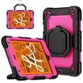 thumbnail image 1 of for iPad Mini 5th/4th Generation Case 7.9 inch 2019/2015, 360 Rotating Shockproof Cover with Stand, Handle, Shoulder Strap, Rose Panel, 1 of 7