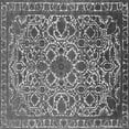thumbnail image 1 of Ahgly Company Indoor Square Oriental Gray Industrial Area Rugs, 7' Square, 1 of 4