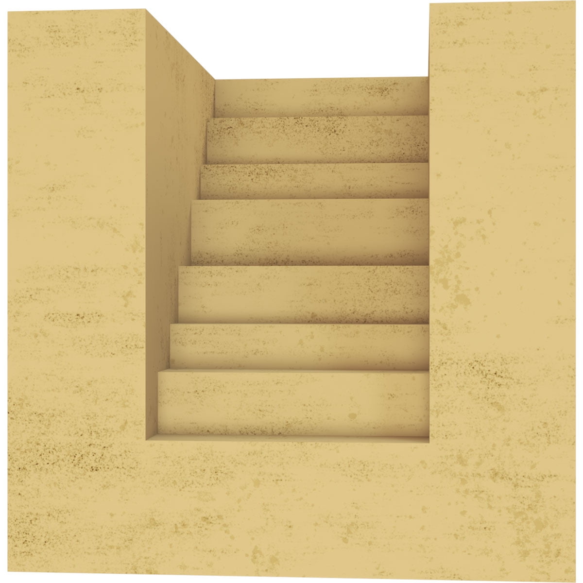 4"W x 4"D x 4"H Wide Landon Rough Cedar Woodgrain TimberThane Corbel, Primed Tan