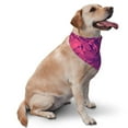 thumbnail image 2 of Colorful Polygon Frequency Polygon Dog Bandana Pet Scarf Dog Party Supplies For Dogs Pet Accessories For Dog Lovers, 2 of 6