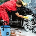 thumbnail image 3 of Seau Pliable avec Poignée Seau de 5 Gallons (20 L) Seau de Camping Portable Seau Ultra Léger pour l'Extérieur Bassin Seau de Pêche Seau Pliant pour la Pêche le Camping la Randonnée le Lavage de Voiture et, 3 of 9