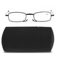 thumbnail image 2 of Gafas De Lectura Presbicia Hombres Mujeres Plegables Portátiles Anti Fatiga Gafas De LecturaNegro +1.50, 2 of 7