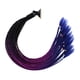 thumbnail image 5 of 2x 55cm Hair Gradient Ponytail para Motocicletas Yotijar cola de caballo peluca de pelo, 5 of 7