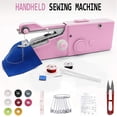 thumbnail image 2 of Portable Sewing Machine, Home Mini Portable Sewing Machine Portable Electric Sewing Machine Quick And Convenient Stitch For Clothes, Diy, Curtains, Home And Travel Use, 2 of 5