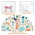 thumbnail image 6 of Kll 36" Christmas Tree Skirt Hand Drawn Cars Trucks Buses And Roads Xmas Tree Skirts Mat For New Year Xmas Holiday Party Indoor Outdoor Home Decoration, 6 of 9