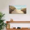 thumbnail image 5 of Epic Graffiti 'Beach Path Panel I' by James Wiens, Canvas Wall Art, 24"x12", 5 of 8