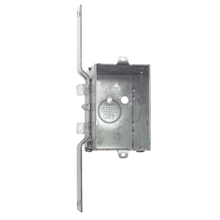 Thomas & Betts LXWSV Gangable Switch Box with SV Bracket Non-Metallic Sheathed Cable - 3 x 2 x 2.5 in.