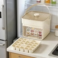 thumbnail image 5 of Weloille Ice Cube Mold with Storage Container, Press Type Ice Maker for Home Freezer, 1 Piece, Includes Cover and Handle for Easy Ice Making and Storage, 5 of 5