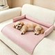 thumbnail image 1 of Alfombrilla refrescante para perros y gatos, de tela de seda de hielo, lavable para sofá y cama de suelo, base antideslizante, cojín de verano para clima caluroso., 1 of 5