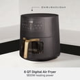 thumbnail image 5 of Thyme & Table 6QT Air Fryer, with ThymeCrisp™ and Ceramic-Coated Nonstick Basket, Slate Grey, 5 of 13