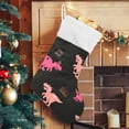 thumbnail image 5 of Coolnut 17.7 Inch Christmas Stockings, 2 PCS Cute Dinosaur Presonalized Large Stocking Sock for Family Holiday Xmas Party Decorations, 5 of 7