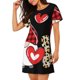 thumbnail image 2 of Balery Love Gnomes Camisón de manga corta con cuello redondo para mujer, cómodo y elegante., 2 of 6