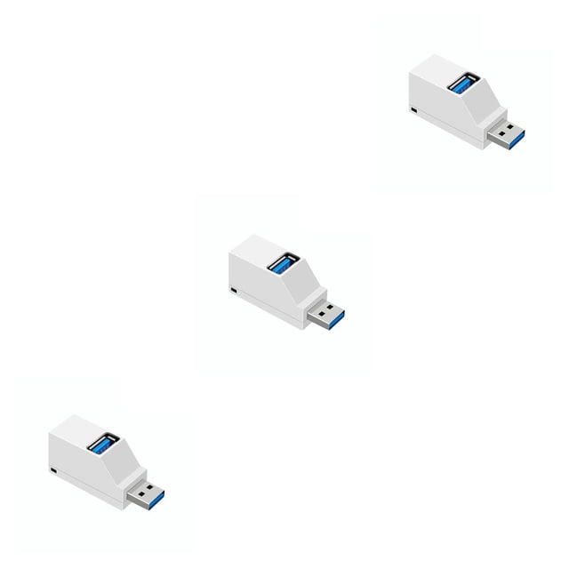 Methold Nuevo Universal Mini 3 puertos USB 2,0/3,0 Hub Laptop PC transmisión de datos de alta velocidad adaptador divisor USB Type7 NO7