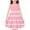 Pink, variant on ShomPort Kids Girls Summer Dresses Cute Striped Sleeveless Sundress Round Neck Flowy Casual Dress 4-14 Years