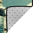 thumbnail image 4 of Area Rugs For Living Room Decor - Bull Charging Through Waves Soft Anti Slip Throw Washable Rugs 5x7 For Bedroom, Indoor Carpet For Bedroom Living Room 80x58In, 4 of 7