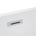 thumbnail image 5 of TrumanPick 43" Acrylic Freestanding Bathtub Square Shape Soaking Tub, , Chrome Overflow & Pop-Up Drain, White, 5 of 8