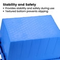 thumbnail image 6 of Whole Save Direct 150 lb Capacity Professional Heavy-Duty Storage Totes, 24" Storage Bin with Lid, 2-Pack, Blue, 6 of 7