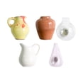 thumbnail image 2 of LQXZWJY 5PC Cute Vase Fridge Magnets Funny Mini Vase Magnets for Fridge, Simulation Ceramic Flower Vase 3D Refrigerator Magnet, Decoration for Kitchen, House, Office, 2 of 9