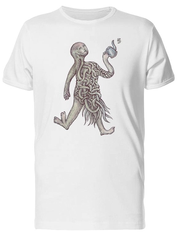 Guy With Watercan. Tarot 5 Tee Men's -Image by Shutterstock