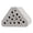 Triangle, variant on Lynono Co.,Ltd Decorative Bees Habitat Garden Decoration With Smooth Nesting Tunnels Weatherproof Concrete Bees Hotel Easy to Use