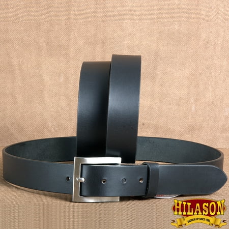 Leather Jean Casual Belt - 32 CASUAL JEANS DRESS BELT VINTAGE WESTERN GENUINE LEATHER BLACK MENS