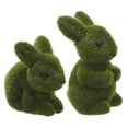 thumbnail image 1 of 2 piezas de adorno de conejito, adorable modelo de conejo, decoración de mesa para interiores., 1 of 7