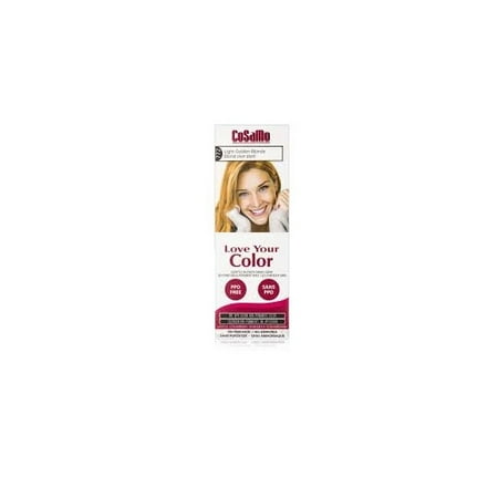 CoSaMo - Love Your Color Non-Permanent Hair Color 772 Light Golden Blonde - 3 oz. + Yes to Coconuts Moisturizing Single Use