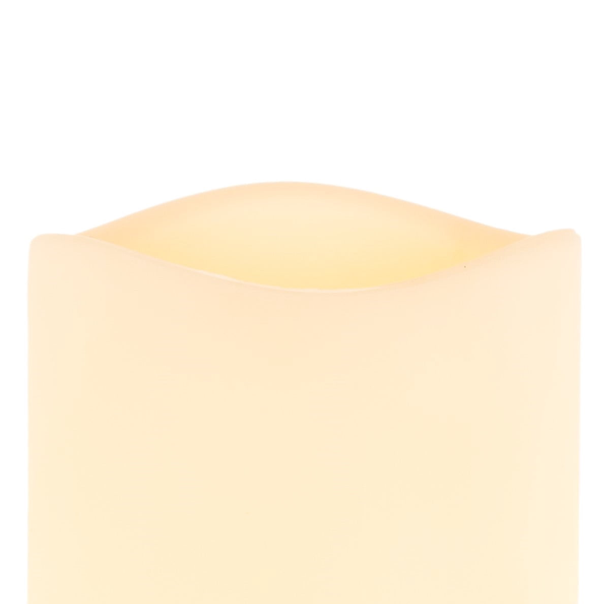 Better Homes & Gardens  4.5"D x 9" H White Flameless Flicker Outdoor LED Candle